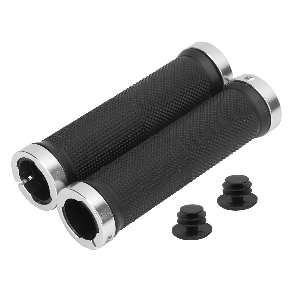1 Pair with Plugs Bike Handlebar Grips Sleeves for Mountain Bike,Folding Bike Handlebar