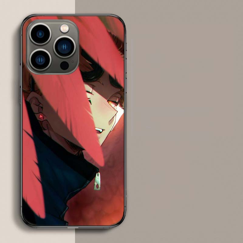 Anime MHA Hawks BNHA Phone Case For Iphone 17 Air 15 Pro 14 Plus 16 Pro Max 17E 16E 12 13 Mini 11 Cover Cute Fundas