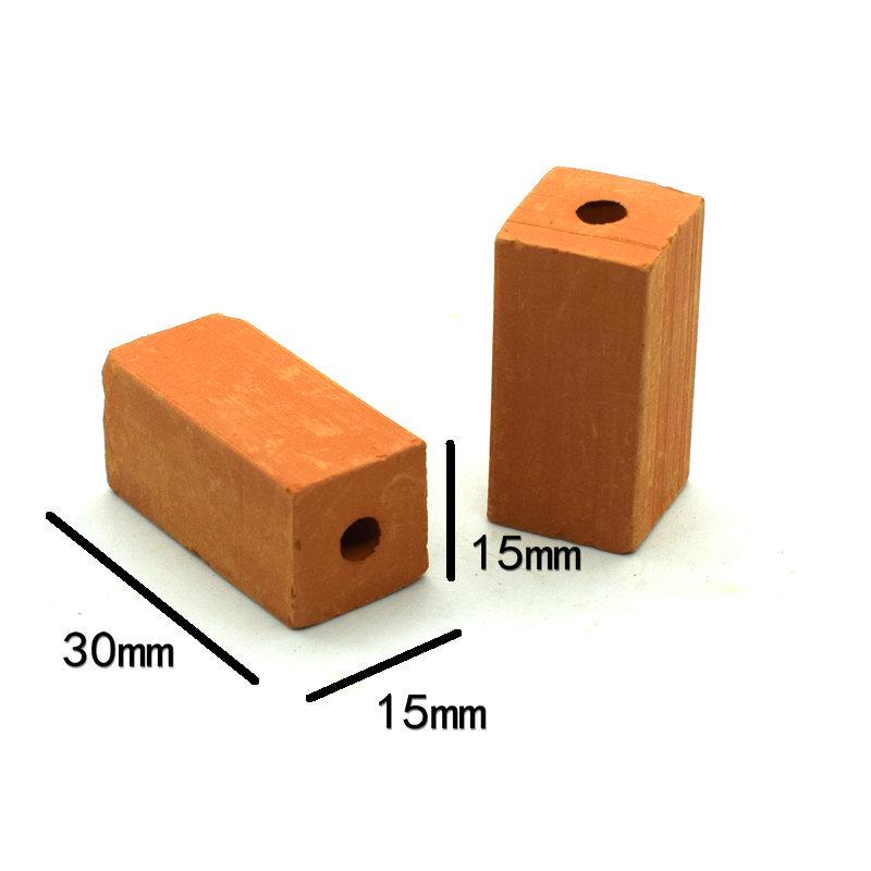 1:Kit de bricolaj cu 16 case de cărămidă în miniatură pentru copii