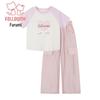 FULUOMI Girls' Summer Casual Two-Piece Set