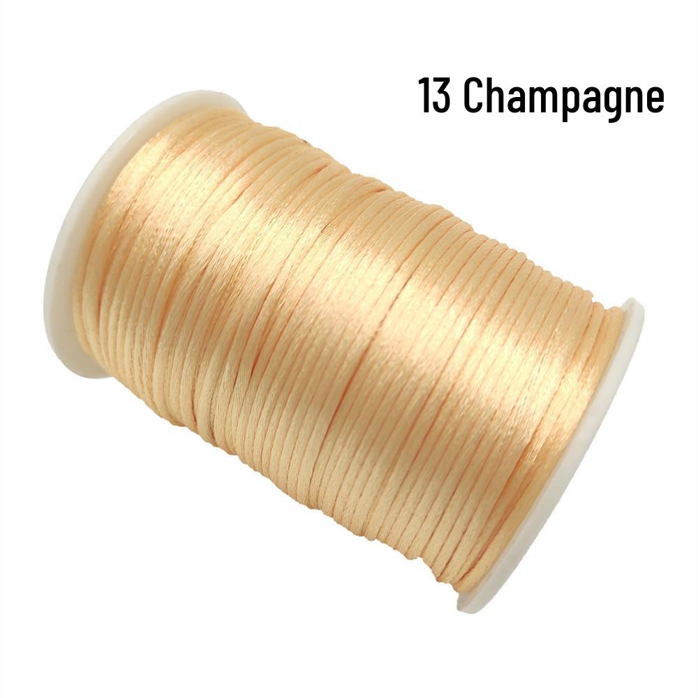 Handmade Chinese Knot Cord No. 5, 100m - Korean Weaving Rope for Bracelets & Necklaces.