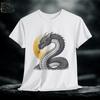 Mythical Serpent Graphic Tee: Fantasy Dragon T-Shirt
