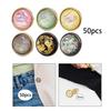 50 Sewing Button Decorative 12mm Single DIY for Shirt Uniform Jeans Jacket Coat