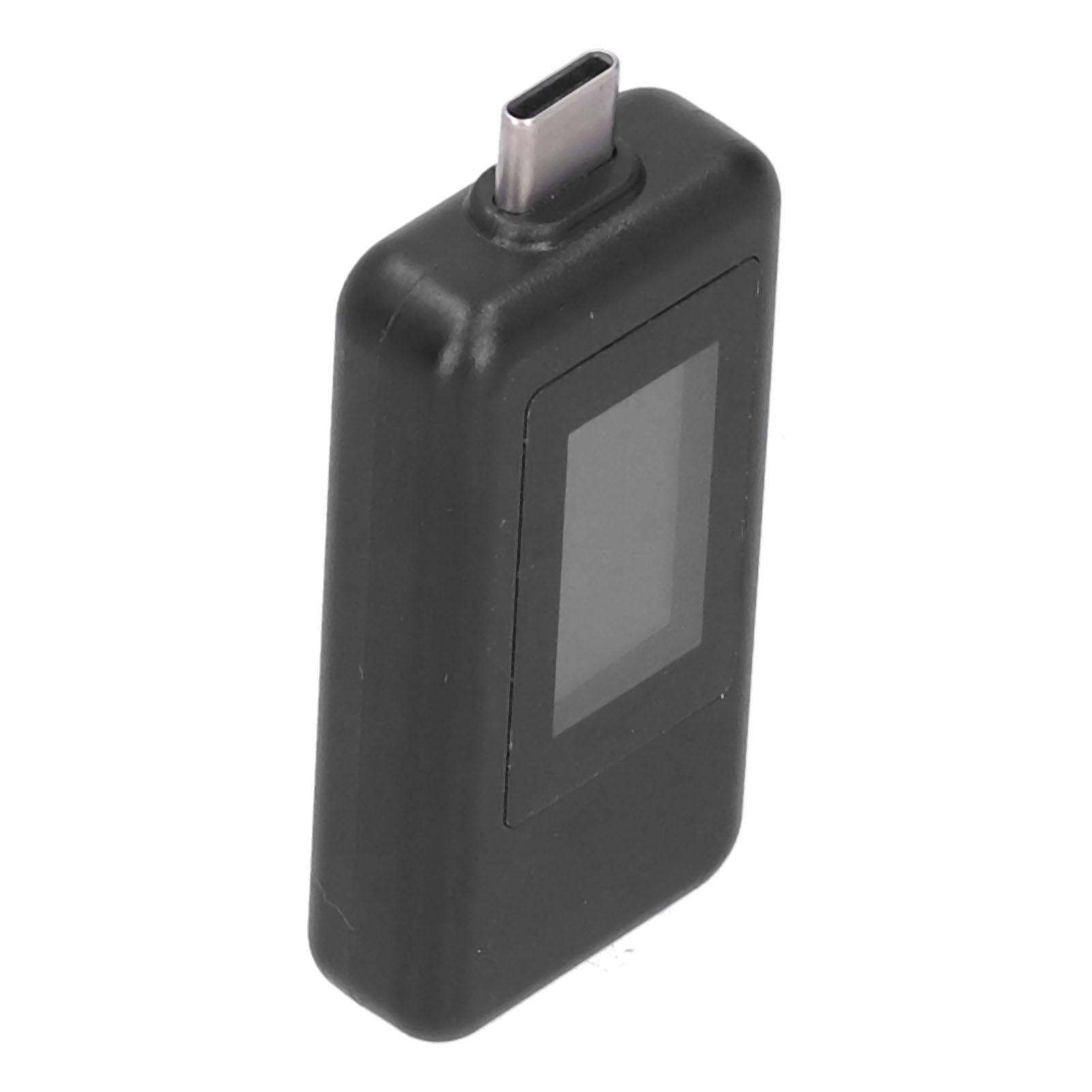 

Type C USB Tester 4 30V Voltage Meter Timing Ammeter Current Detector LCD Digital Monitor