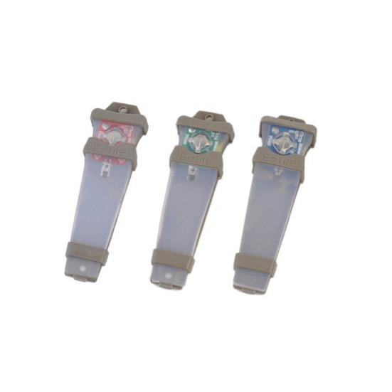 Tactical Helmet Light Push Switch 2 Modes Portable Waterproof Strobe Light Safety Alert Silicone Survival Signal Light Night