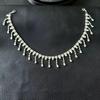 High-End Rhinestone Tassel Anklet: European & American Fashion Jewelry