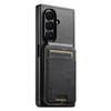 SUTENI Leather Card Slot Stand Case for Samsung Z Fold Series (5/6/7)