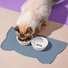 Dog Food Mat Non-Slip Leak Proof Pet Silicone Mat Food Bowl Pad Feeding Cushion for Cats Dogs Pet Accessories GDDM01