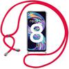 Protective Case - E.F.CONNECTION - Realme 8 - Transparent Silicone - Anti-scratch - Reinforced Corner