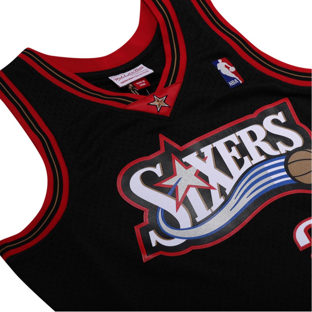 Maillot de Basketball Mitchell & Ness Unisexe Noir SMJY4160-P7697AIVBLCK