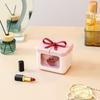 Dopamine Bowknot Lipstick Storage Box Dust-Proof Makeup Organizer Exquisite Gift Box  Storage Gifts