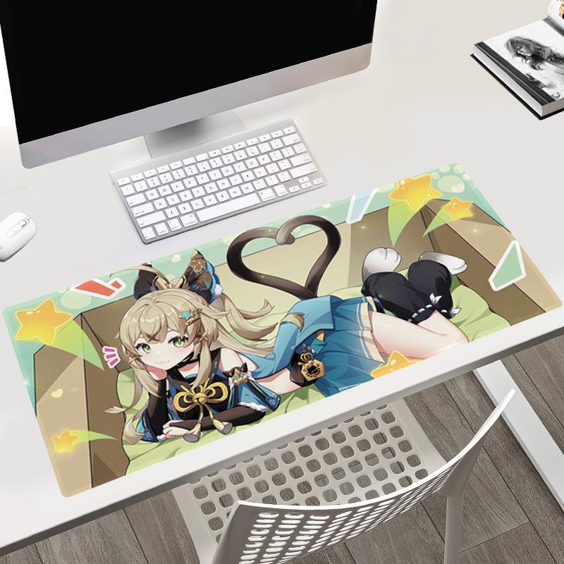 Genshin Impact Large Anime Gaming Mouse Desk Pad