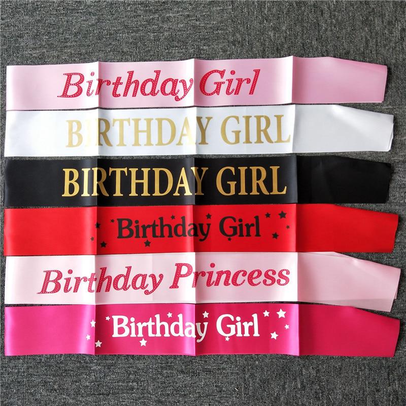 Etiquette Bandouliere Anniversaire Fille Ruban Princesse Elegante Joyeux Anniversaire Adulte Decoration De Fete Acheter A Prix Bas Livraison Gratuite Avis Reels Avec Des Photos Joom