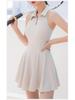 Women's 2025 Autumn High-End Sports Polo Dress: Badminton, Tennis, Golf Casual Skirt