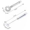 Stainless Steel Grill Cleaning Scraper Handheld BBQ Net Cleaner With Bottle Opener Kitchen Accessories For Barbecue Outdoor