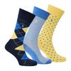 Ralph Lauren Mens Oxford Crew Socks (Pack of 3)