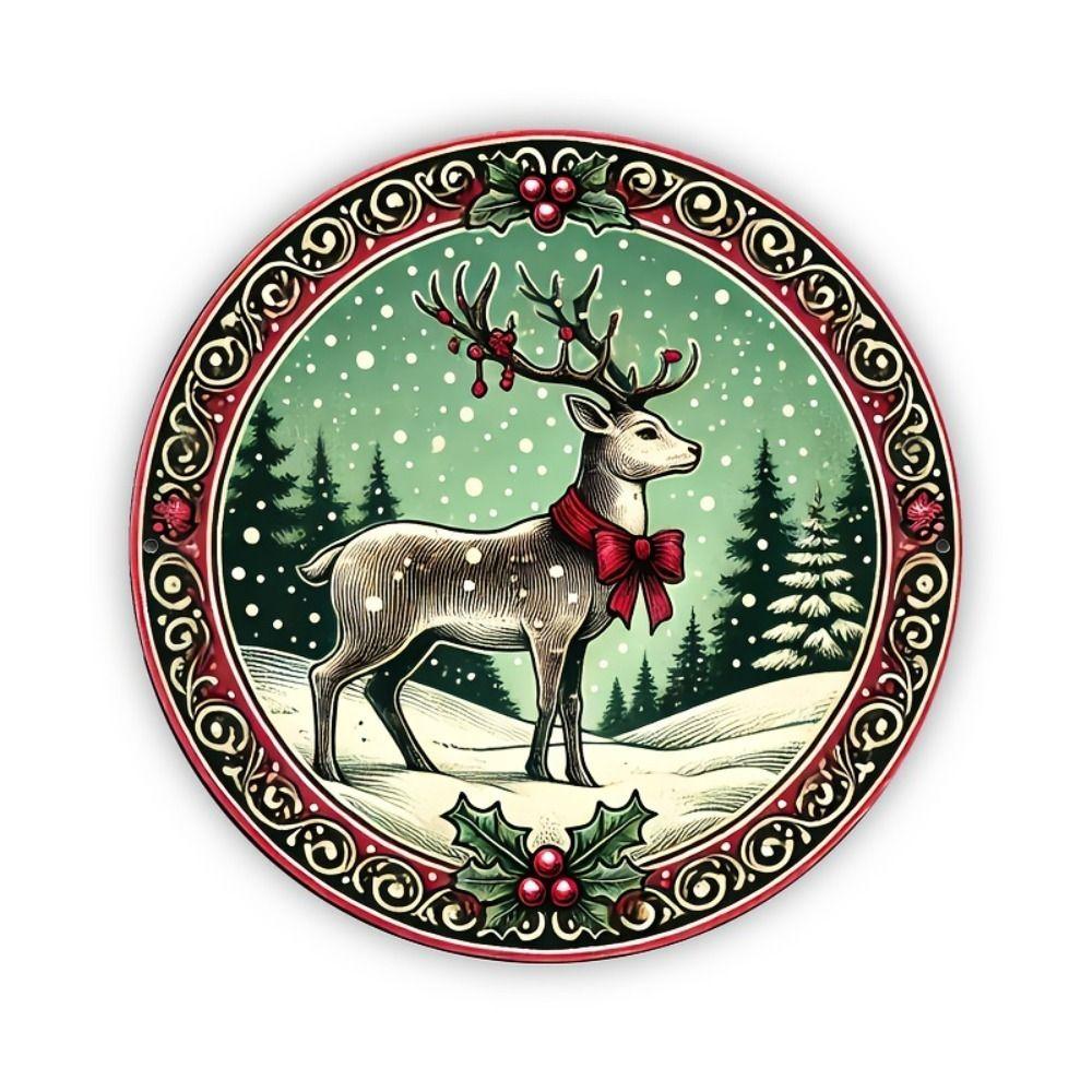 2D Flat Metal Wall Sign Decor