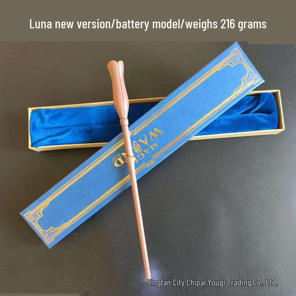 Bacchetta Luminosa di Harry Potter: Hermione, Silente, Voldemort, Piton – Alimentati a Batteria a Bottone