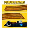 2PCS Amber Full LED Front Side Marker Lights For Mini R58 Coupe R60 Countryman