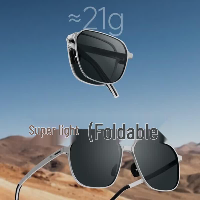 Banana Umbrella Pilot Folding Sunglasses