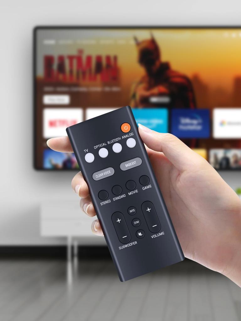 AVTVA Soundbar Remote Control for YAMAHA VDQ7610 Soundbar SR-C20A