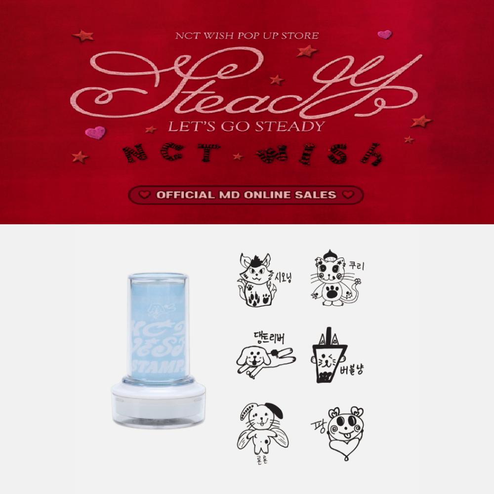 

Предварительный заказ NCT WISH POP-UP Store Let s Go Steady Stamp SION