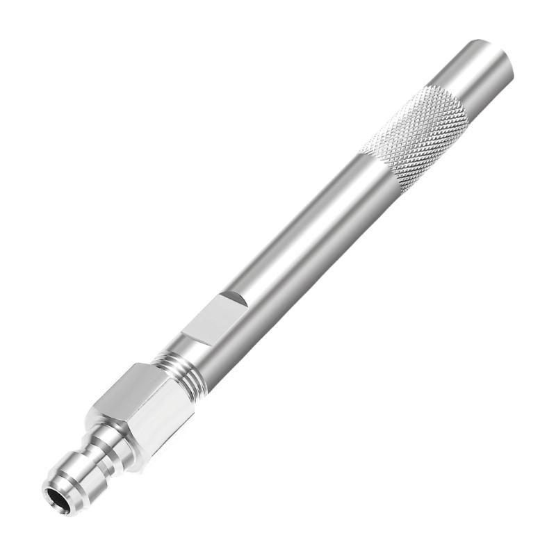 

Pressure Washer Nozzle Repairing Nozzle Long Range Nozzle Tip Stainless Steel Texture Suitable for Efficient Cleaning 1