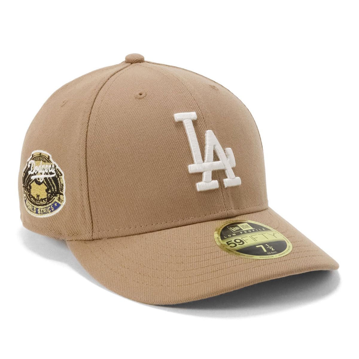 

Кепка Newera LP 59FIFTY 70845398 NER35C1735 MLB Los Angeles Dodgers Shohei Otani LA Khaki Beige 7 SIDE PATCH UNDER VISOR ONSPOTZ Custom Made Hat Gokyu