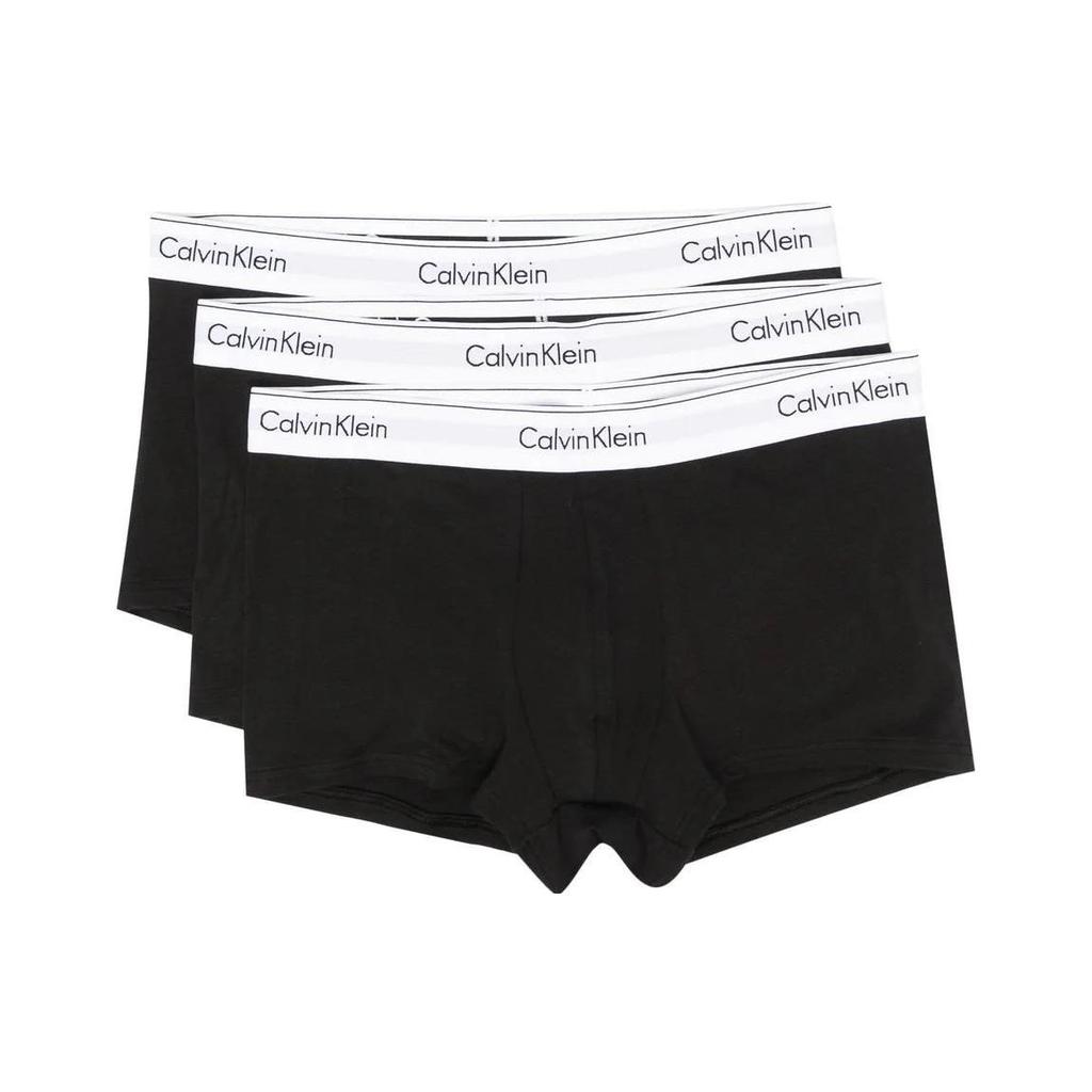 Calvin Klein FW22 Logo Boxer Briefs 3-Pack Men underwear Black 000NB2380A-001