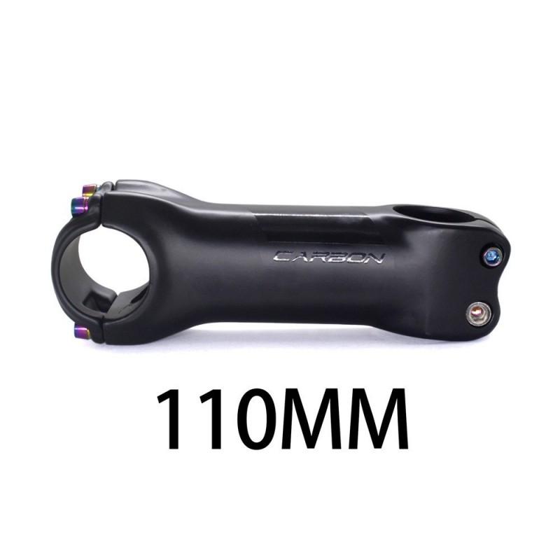 Carbon Fiber Bicycle Stem 6 Degree Rise 31.8mm Clamp Mountain Road Bikes 70-110mm Length