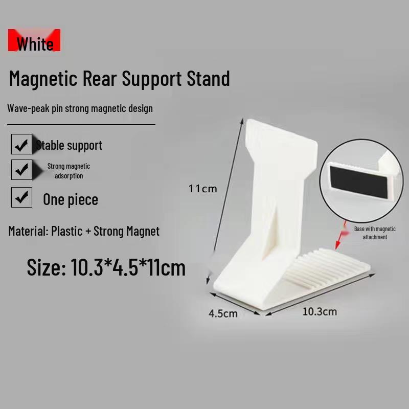 

Transparent Snack Display Frame with Magnetic Anti-Tip Baffle