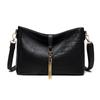 Soft Leather Bag for Women, New Fashionable Tassel Shoulder Bag, PU Leather Women's Crossbody Small Bag