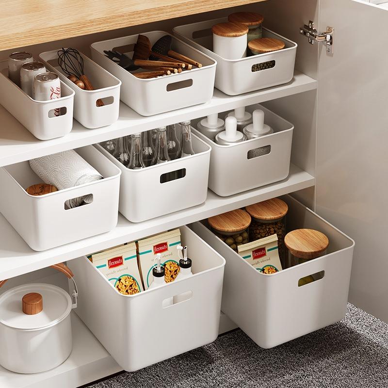 Desktop Storage Box, Miscellaneous Storage Basket, Home Organizing Box, Wardrobe Storage Basket Box