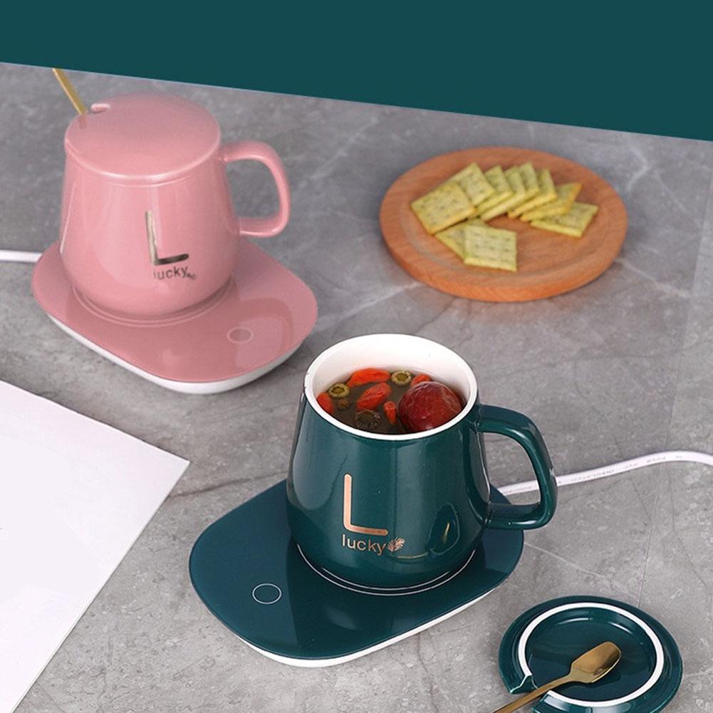 Încălzitor Cană Încălzitor USB 55°C Termostatic Senzor Gravitațional