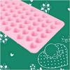 Attractive Design Silicone Heart Cake Chocolate Cookies Baking Mould Ice Cube Soap Mold AU21