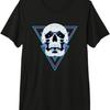 Third Culture_ Cyberpunk Skull Triangle Premium T-Shirt