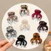 Neue Elegante Essigsäure Pferdeschwanz Scrunchies Retro Koreanische Krabben-Hai-Klammer Mädchen Mode Geschenk Haarklammer Haaraccessoires