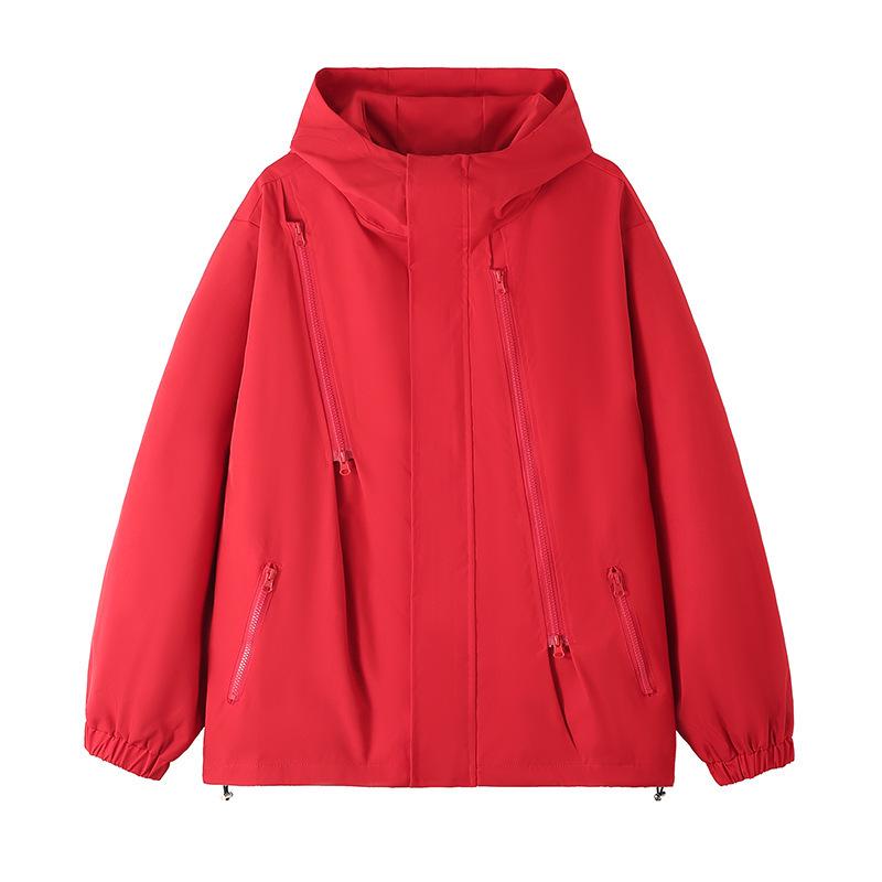 

Унисекс Горная серия 3-в-1 Съемный ветрозащитный слой: Уличная ветрозащитная и водонепроницаемая куртка 2XL