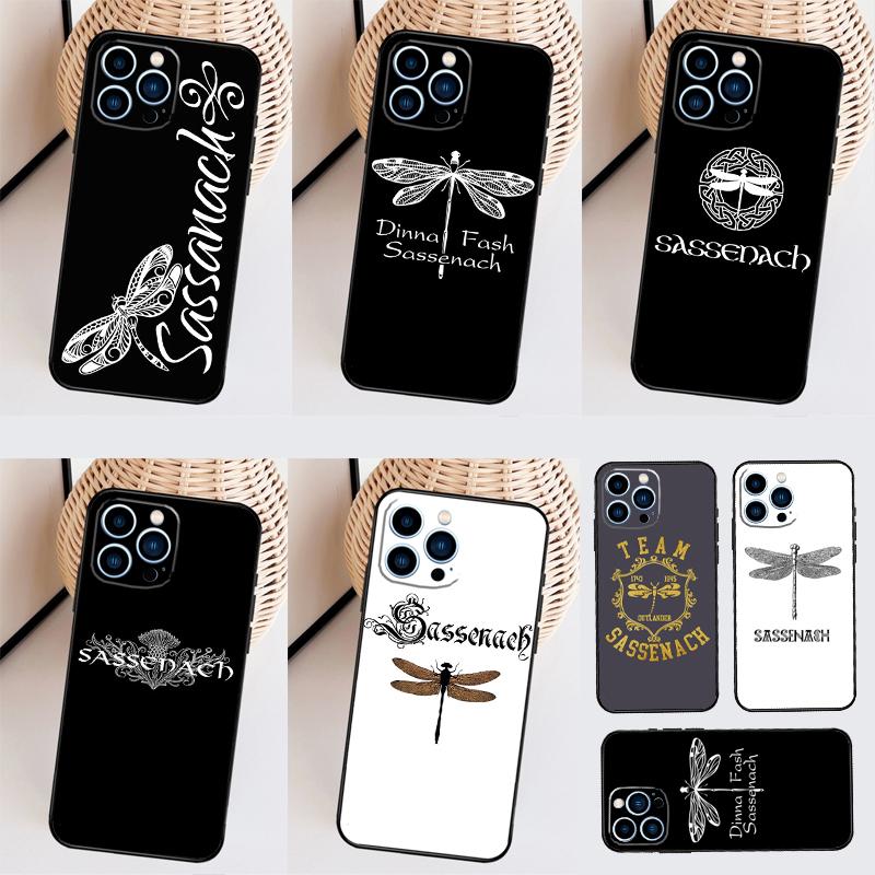 Outlander Sassenach Dragonfly Case For Samsung Galaxy S26 S25 Ultra S20 S21 S22 S23 S24 Plus S10 S25 FE Back Cover Shell