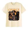 George Dog Funny Meme Graphic T Shirt Men Casual Fashion Cotton Short Sleeve T-shirts Unisex Vintage High Quality Cotton T-shirt