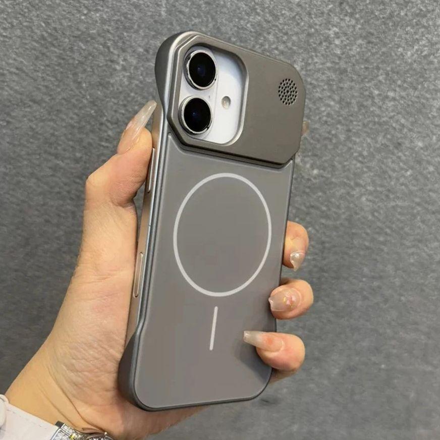 Fragrance AG Frosted Frameless For Magsafe Magnetic Hard Case For iPhone 16 15 14 Plus 13 12 Mini 11 Pro Max Wireless Charging