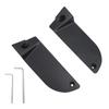 KIMISS Door Organizer Door Side Storage Matte Door Handle Armrest Tray for W206 Tray, 2-Piece Box, Black, Anti-Shock, Anti-Slip C-Class