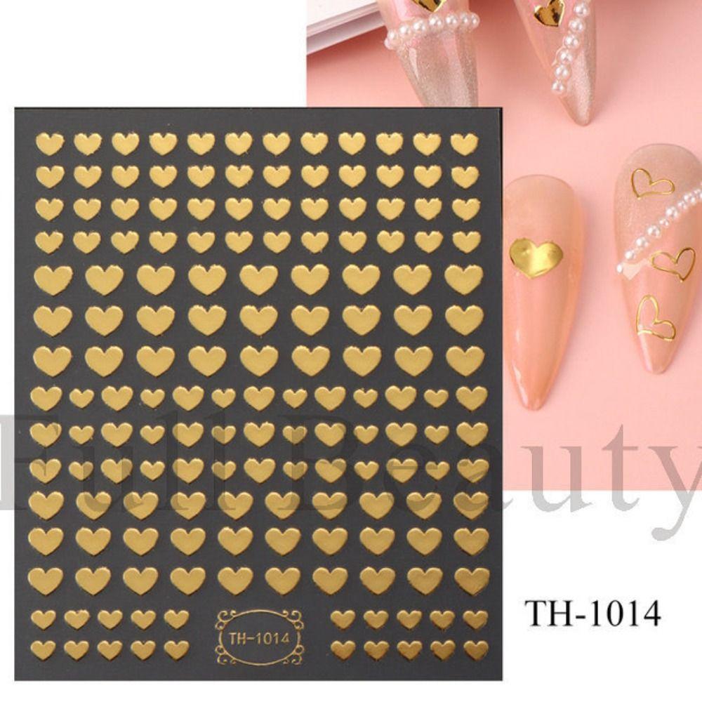 Sakura Flower Nail Art Decal Laser Adhesive Slider DIY Gel Slider  Manicure Decor