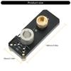 Aluminum Profiles Track Drill Guide with Sliders Countersunk Step Drill Vertical Puncher for 20 30 40 Aluminum Profiles
