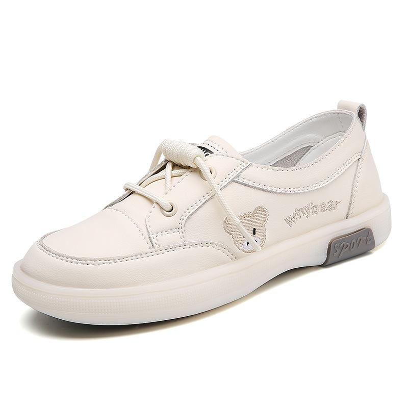 Women's Slip-On White Sneakers 2025 - Spring Soft Sole Anti-Slip Taupe Casual Shoes, Lightweight Comfort Laceless Walking Shoes for Women