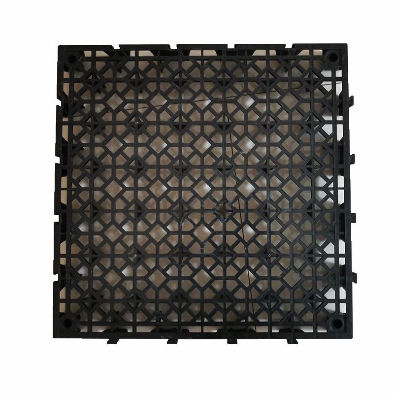 Car Wash Room Floor Grid - 4cm Garage Tile Floor Mat 4S Shop Grid Mat