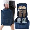 1 Stück Multifunktionale Wasserdichte Schuhe Kleidung Tasche Praktische Reiseaufbewahrungstasche Nylon Tragbare Organizer Taschen Schuhsortierbeutel