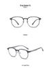 Japanese Ultralight Full-Rim Anti-Blue Light Glasses - Non-Prescription, Prescription-Friendly Frames for Men and Women (Model 9906)