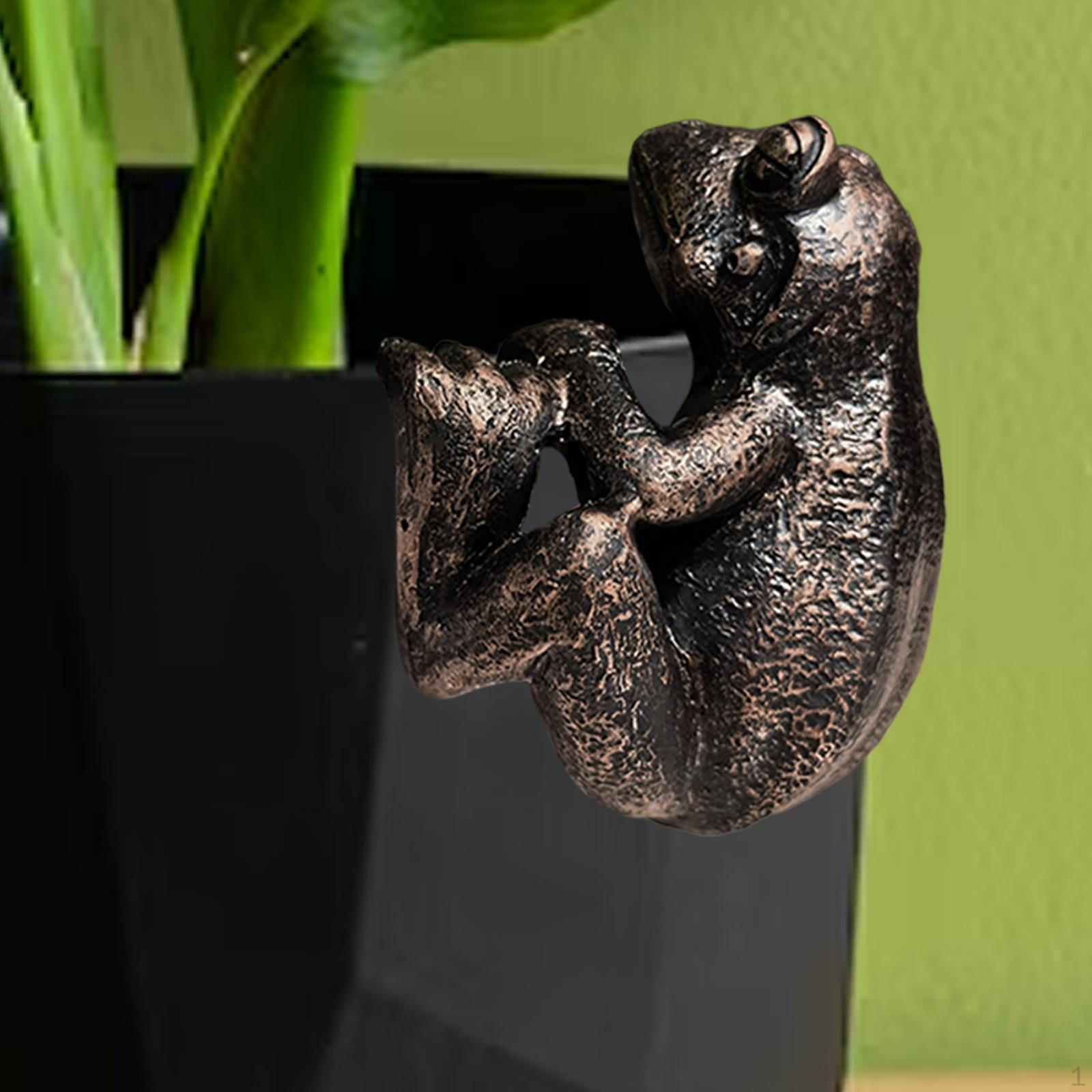 

Фигурка животного, подвесное кашпо, украшение для дома, офисного пространства Frog