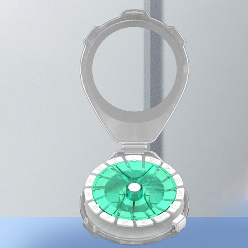 Portable Fishing Main Line Box Fishing Line Winding Board Box with AntiReversal Device Fishing Main Line Storage Box